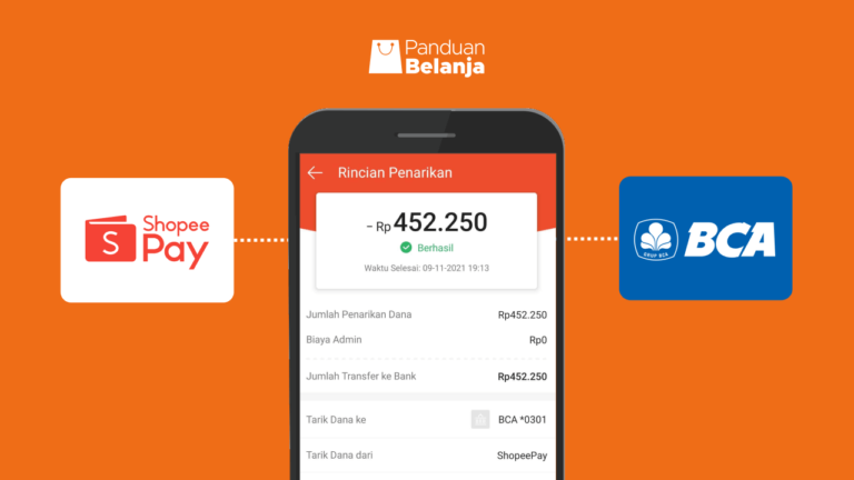 Cara Tarik Dana ShopeePay ke Bank BCA Terbaru 2021